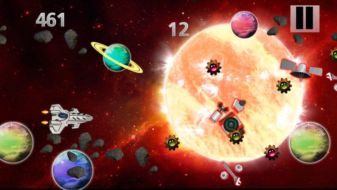 SlugCraft - Galaxy War Revolution - Free Mobile Edition Screenshots