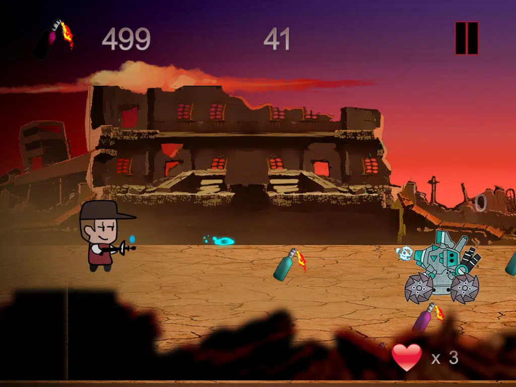 ภาพหน้าจอของ Wargasm Bros - Going Commando In The Town of Zero Heroes - Free Edition iPad 
