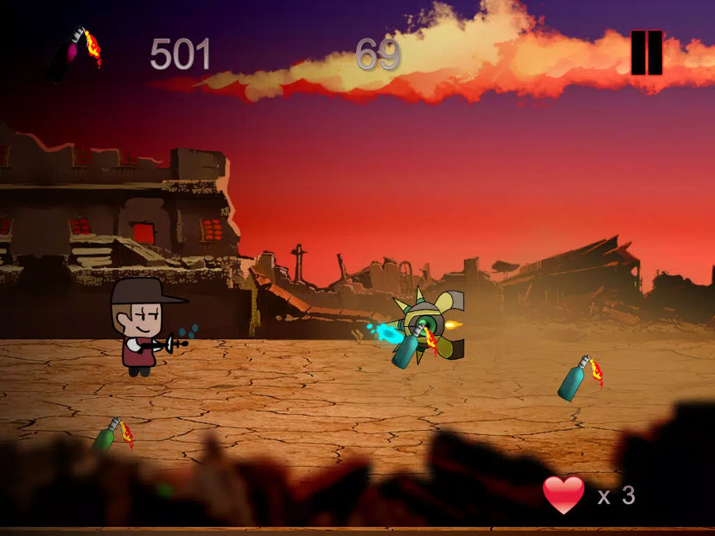 ภาพหน้าจอของ Wargasm Bros - Going Commando In The Town of Zero Heroes - Free Edition iPad 
