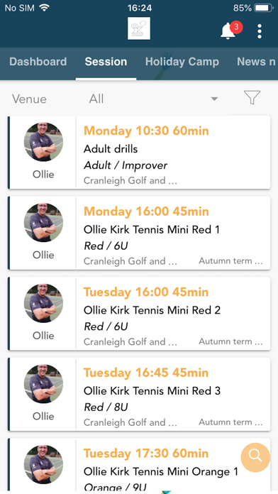 OK Tennis Screenshots