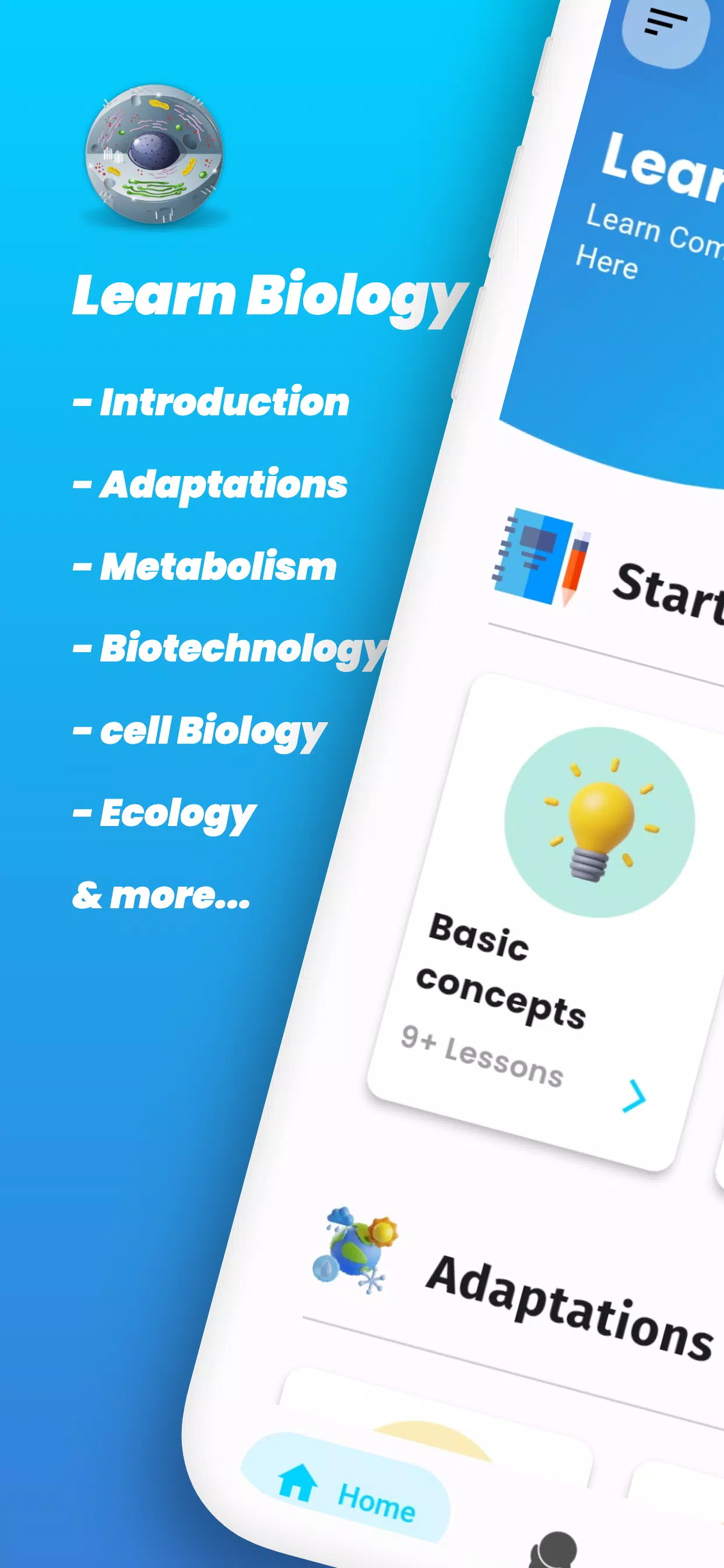 Learn Biology Screenshots