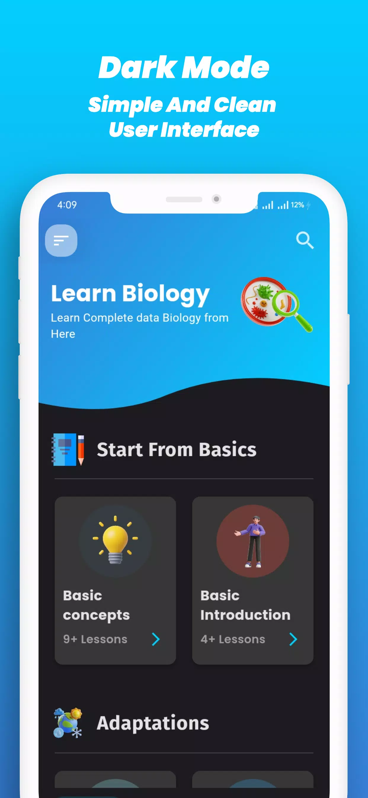 Learn Biology Screenshots