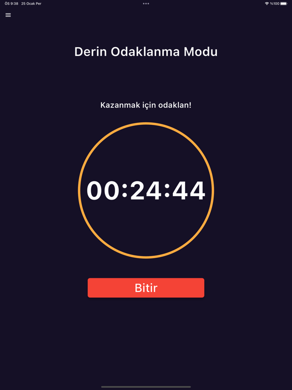 Sınava Odaklan: YKS DGS LGS iPad Screenshots