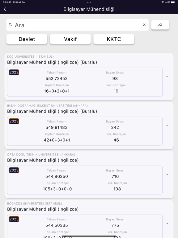Sınava Odaklan: YKS DGS LGS iPad Screenshots