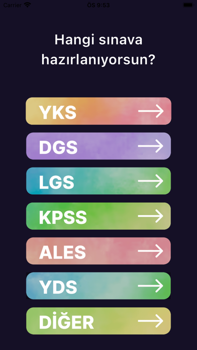 Sınava Odaklan: YKS DGS LGS Screenshots