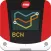 Metrolinea Barcelona - beautiful information & schedule for the metro of Barcelona