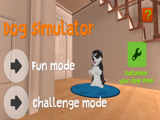 Tangkapan layar Dog Simulator HD iPad 