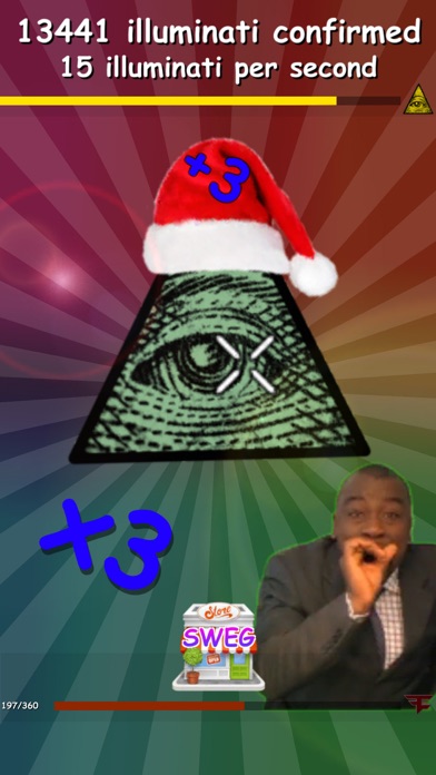 Zrzuty ekranu Meme Clicker - MLG Christmas