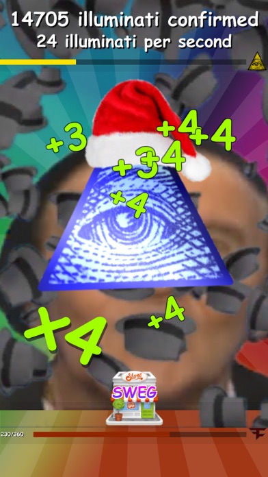 Zrzuty ekranu Meme Clicker - MLG Christmas