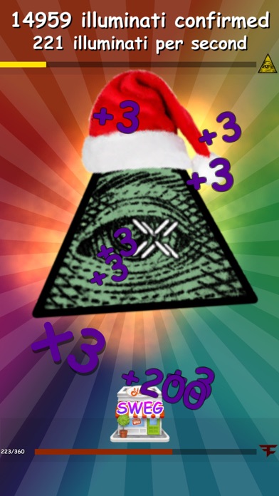 Zrzuty ekranu Meme Clicker - MLG Christmas