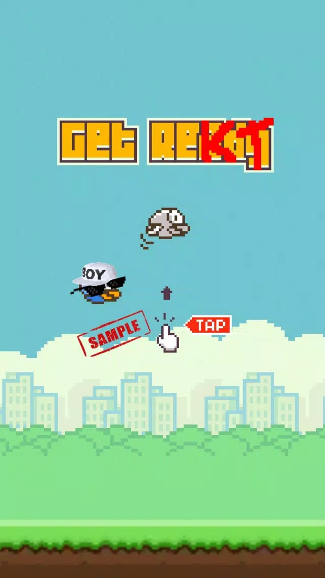 Ảnh chụp màn hình của Bird 420 - MLG Flappy edition