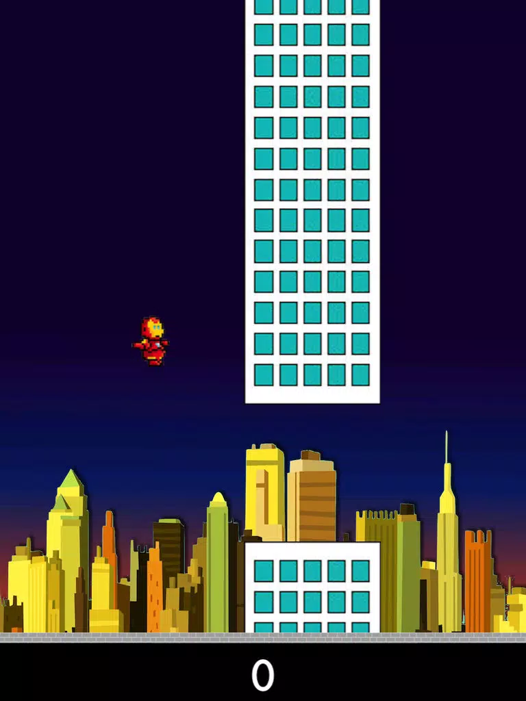 Ảnh chụp màn hình của Man Fly - A mini game for relax iPad 