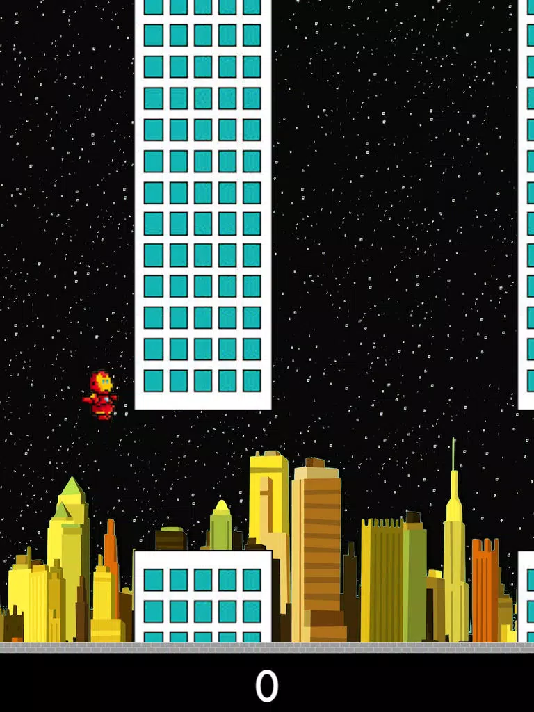 Ảnh chụp màn hình của Man Fly - A mini game for relax iPad 