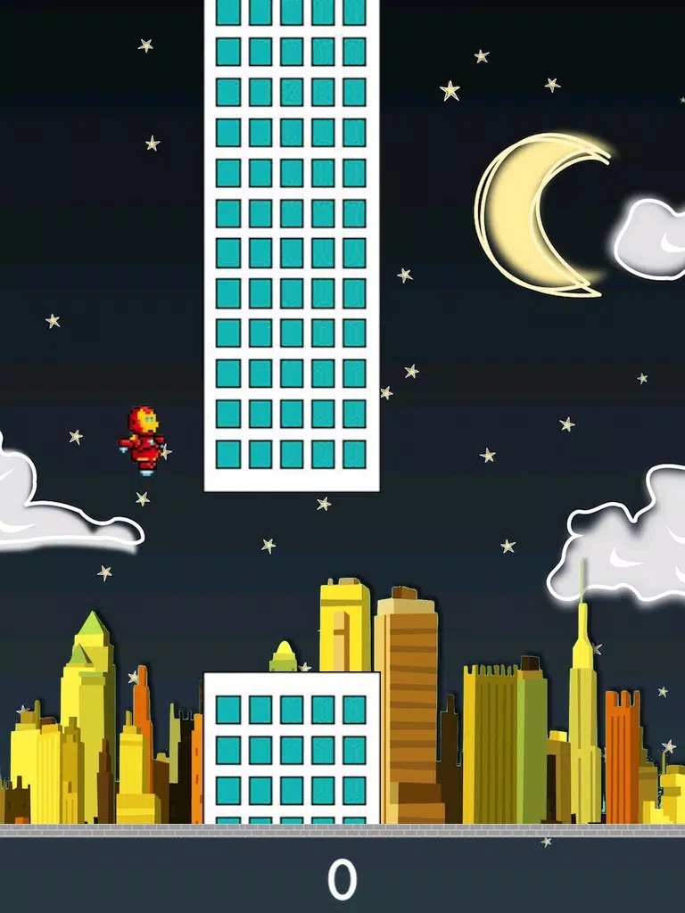 Ảnh chụp màn hình của Man Fly - A mini game for relax iPad 