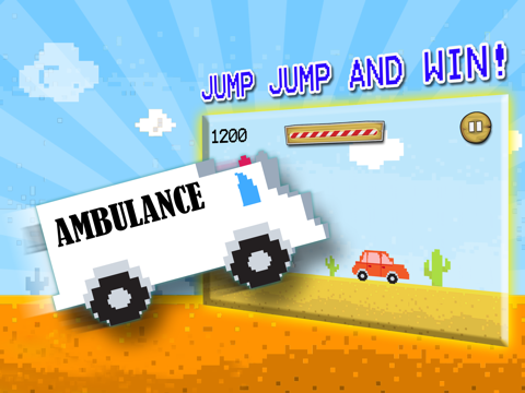 Jumpy Bumpy Ambulance Race With Dr. Classics Driving iPad Screenshots