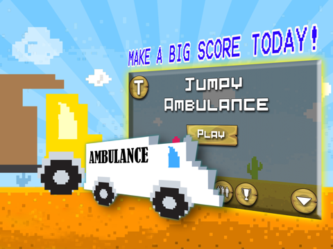 Jumpy Bumpy Ambulance Race With Dr. Classics Driving iPad Screenshots