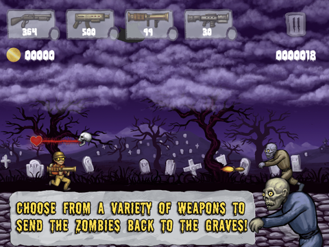 Shooting Battle Fighting - 2 Double Shot to Zombie By Commando Guns In Highway iPad  Screenshots