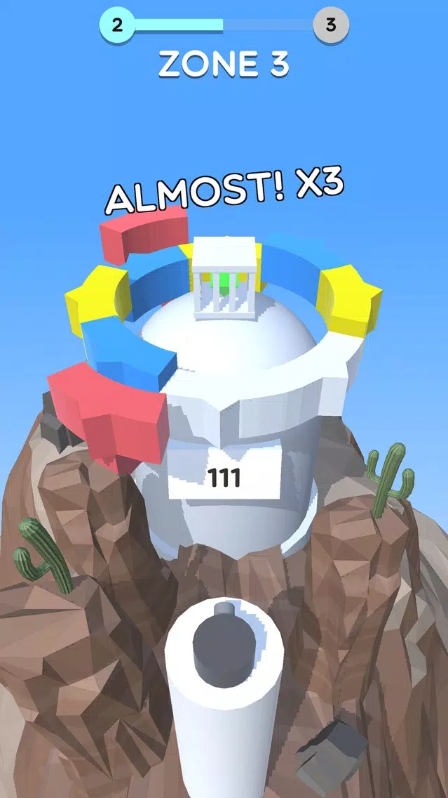 Tangkapan layar Hit Spin 3D