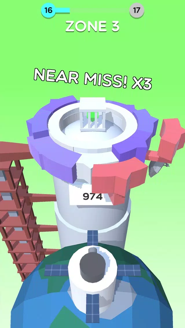 Tangkapan layar Hit Spin 3D