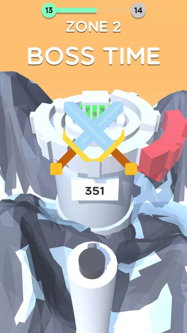 Tangkapan layar Hit Spin 3D