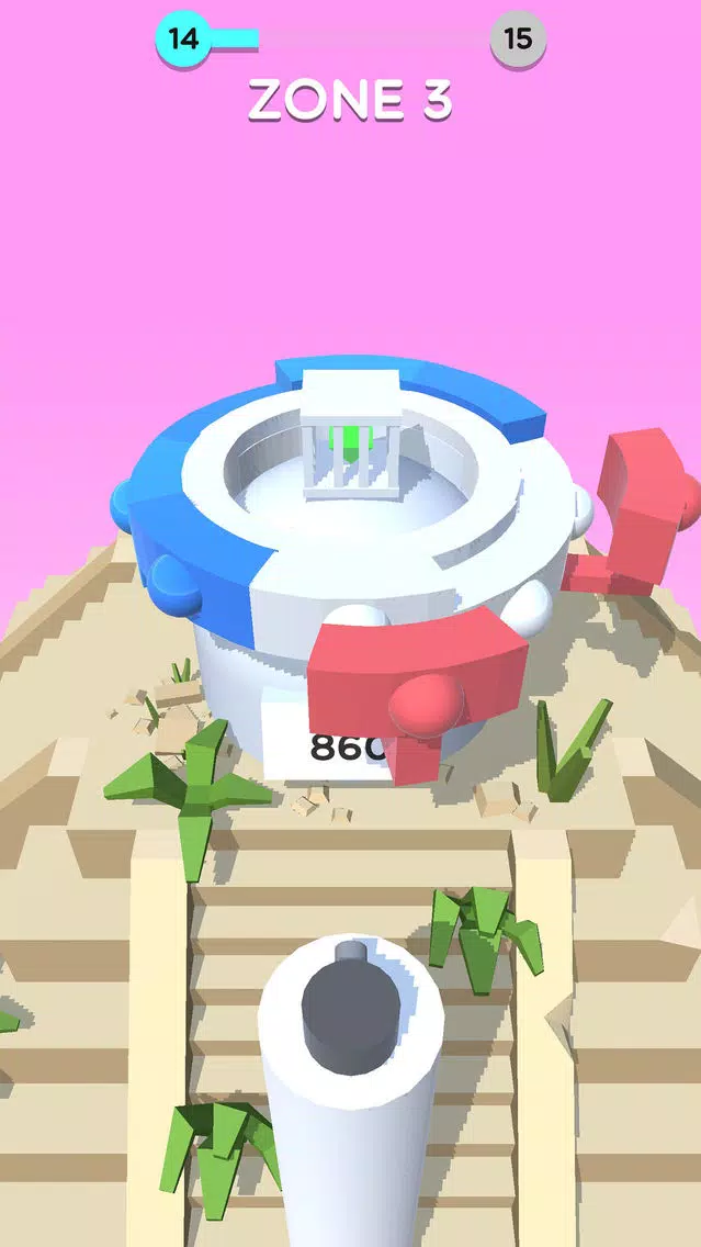 Tangkapan layar Hit Spin 3D