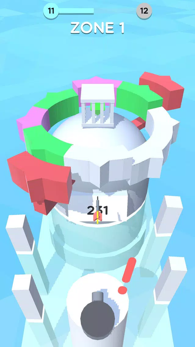 Tangkapan layar Hit Spin 3D