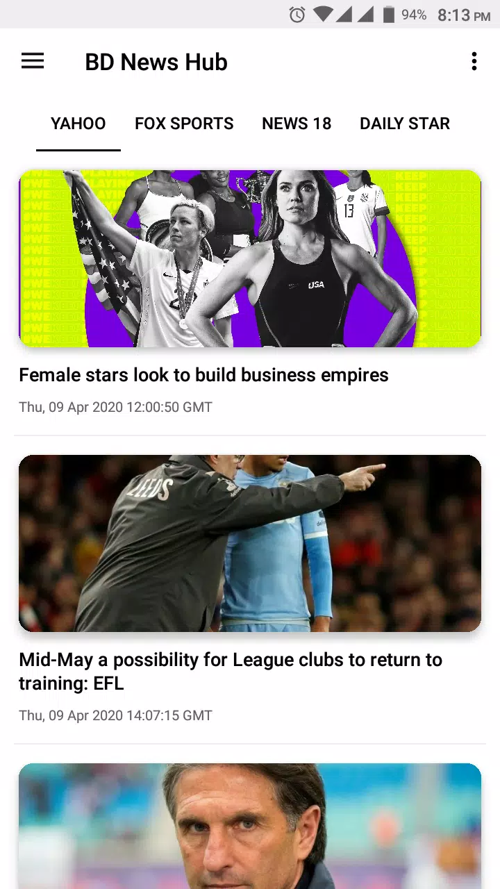 BD News Hub Screenshots
