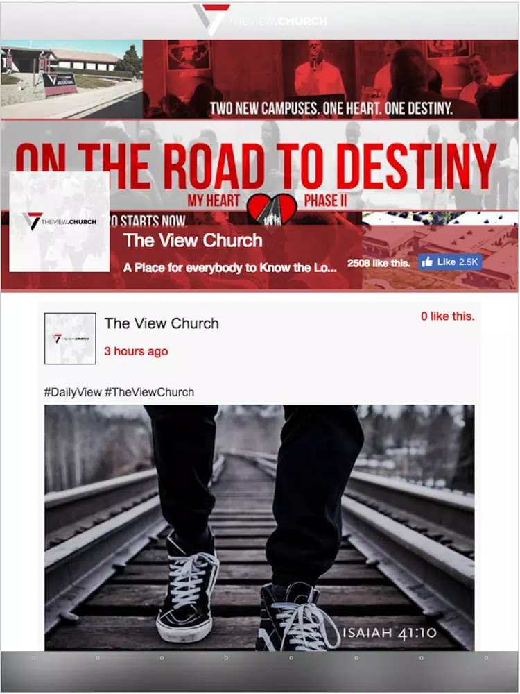 The View Church iPad Screenshots