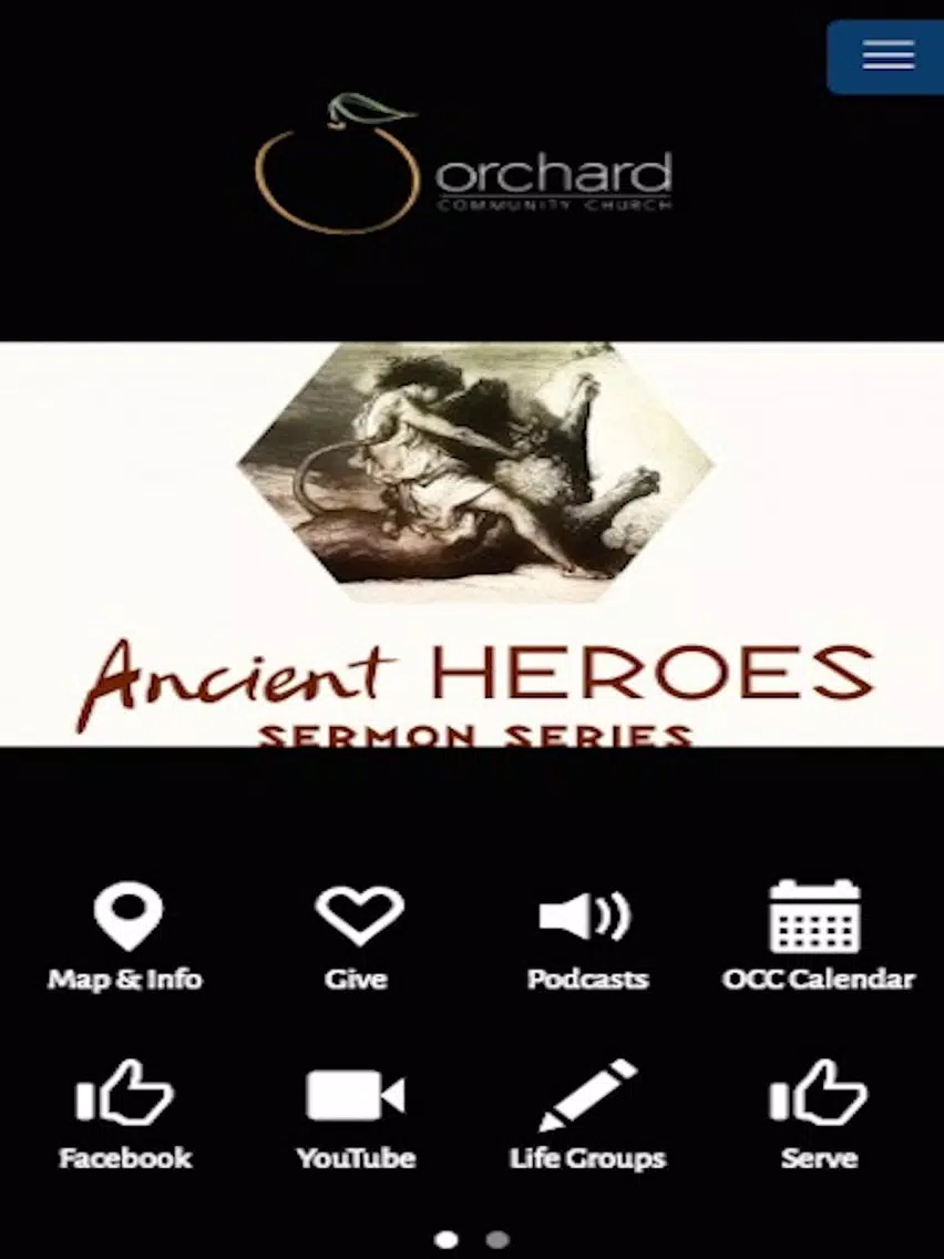 Orchard Community Church iPad Screenshots