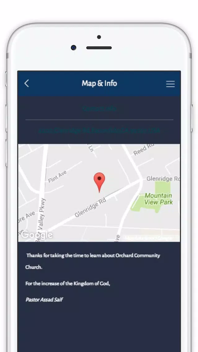 Orchard Community Church Screenshots