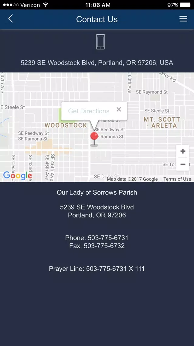 OLS Portland OR Screenshots
