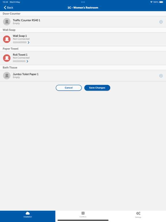 Onvation Installer iPad Screenshots