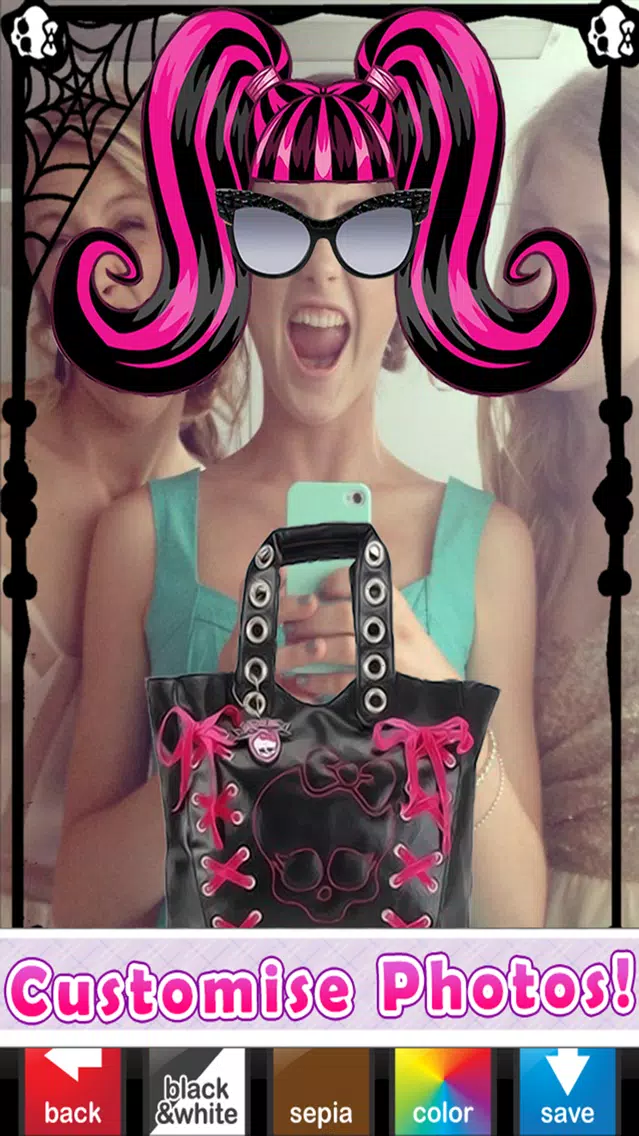 Monster Ghoul Photo Booth: Dress up, Photo Frames & Selfie Editor for Girls Screenshots