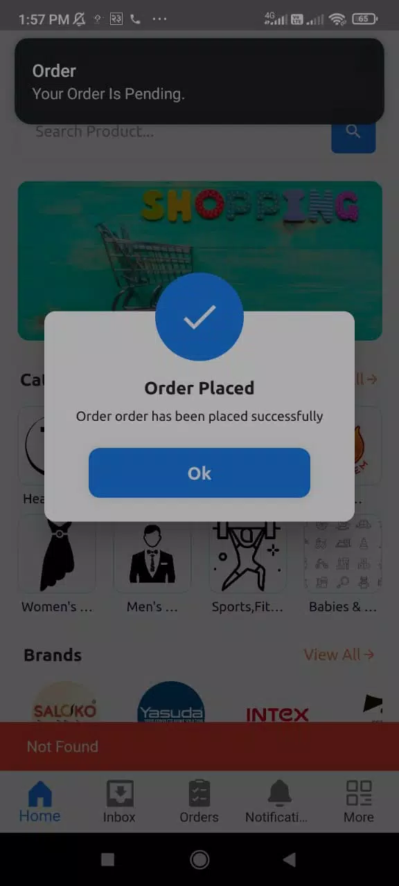 Multivendor Ecommerce App Demo Screenshots