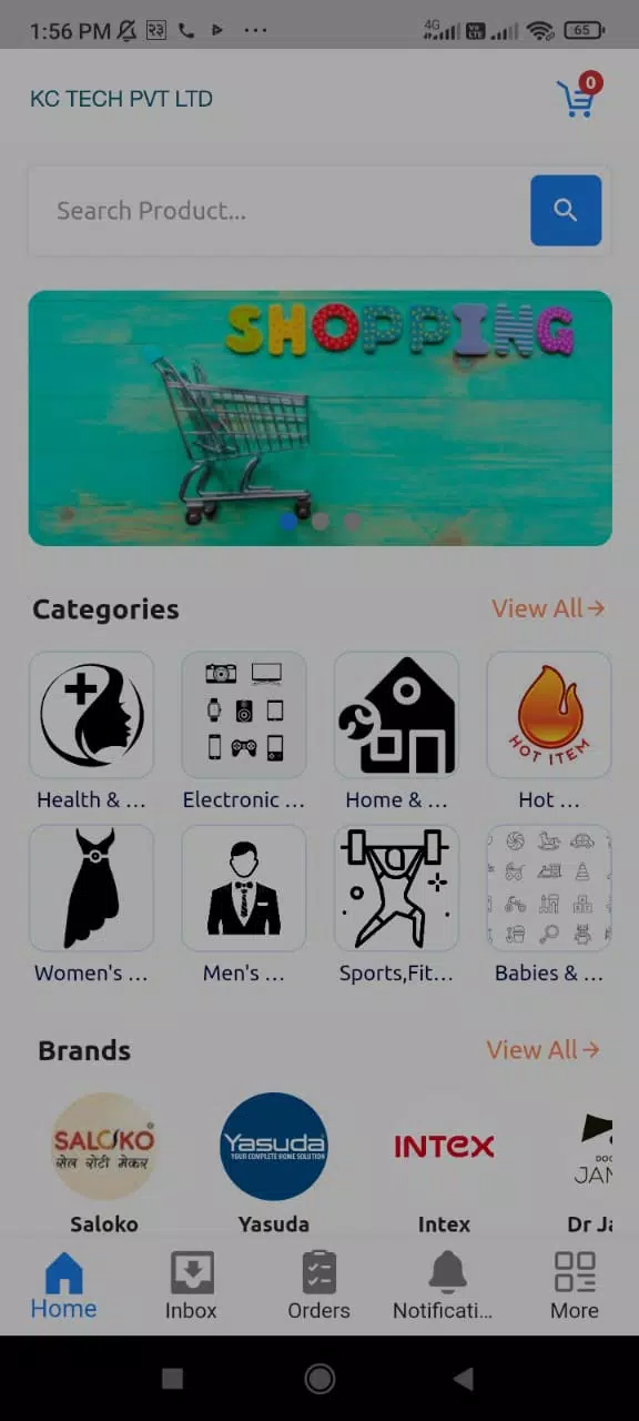Multivendor Ecommerce App Demo Screenshots