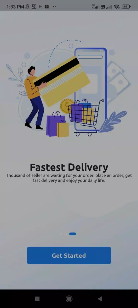 Multivendor Ecommerce App Demo Screenshots