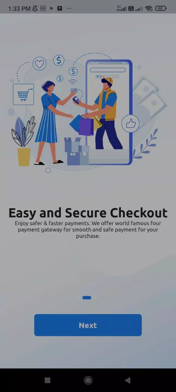 Multivendor Ecommerce App Demo Screenshots