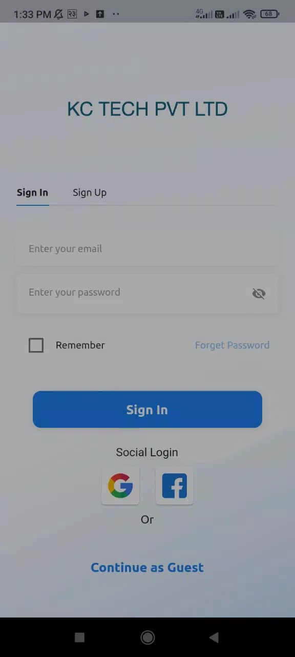 Multivendor Ecommerce App Demo Screenshots