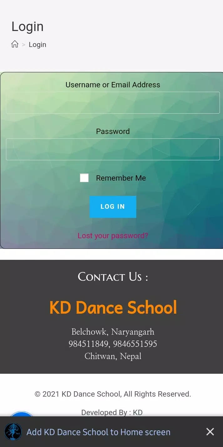KD Dance School Screenshots