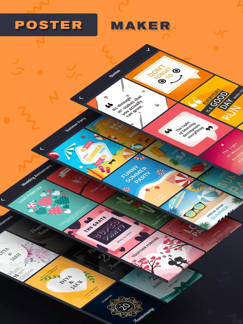 Poster Maker–Add Text to photo iPad Screenshots