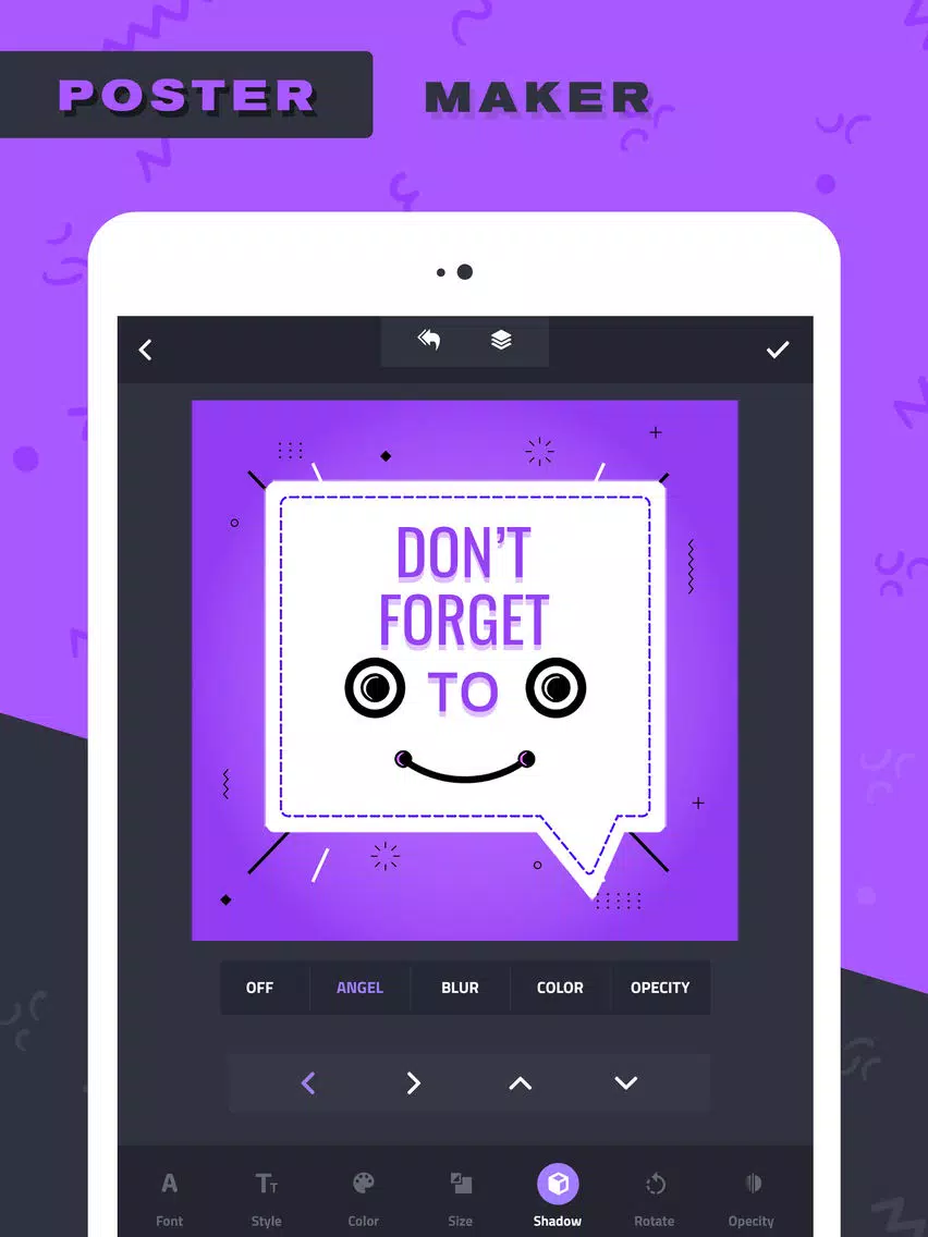 Poster Maker–Add Text to photo iPad Screenshots