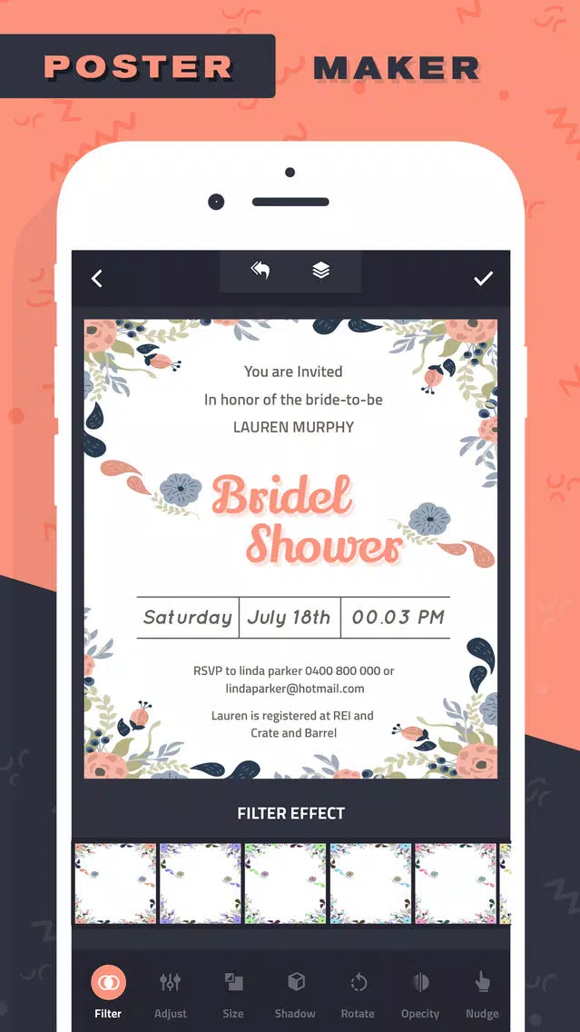Poster Maker–Add Text to photo Screenshots