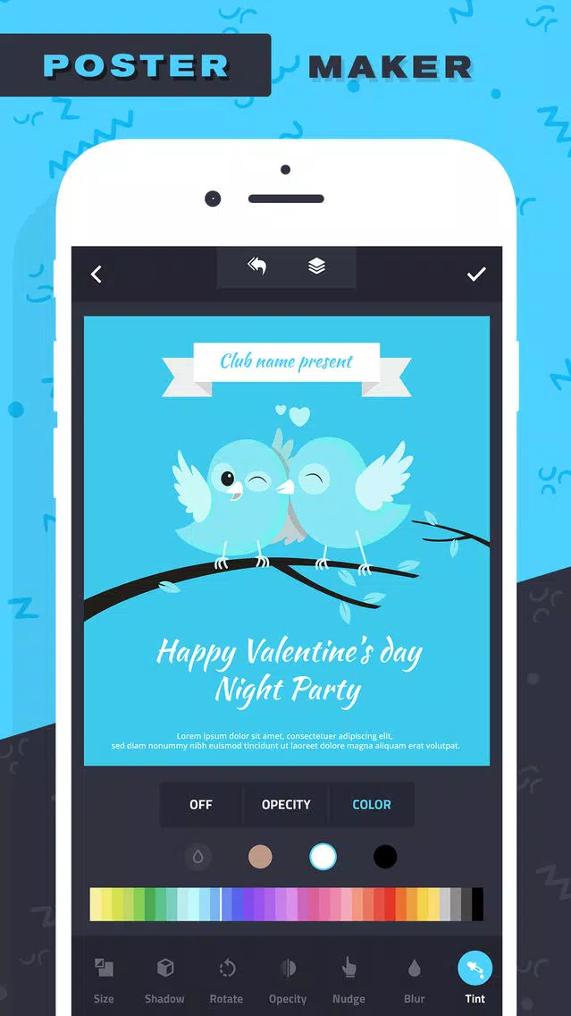Poster Maker–Add Text to photo Screenshots