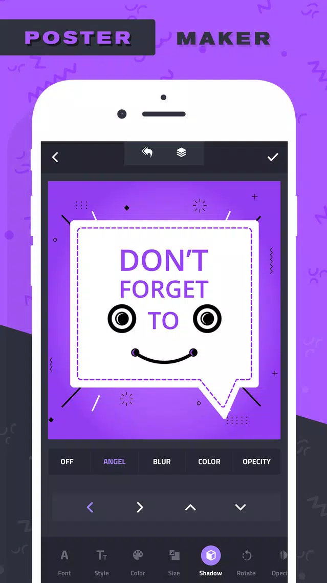Poster Maker–Add Text to photo Screenshots