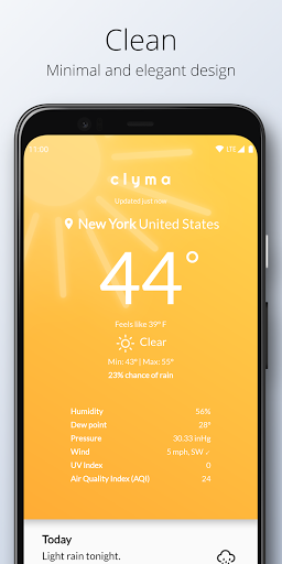Clyma Weather: Simple, Multi-s Screenshots