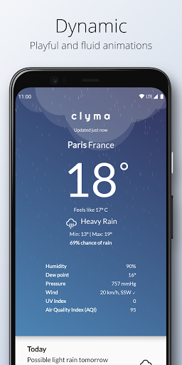 Clyma Weather: Simple, Multi-s Screenshots