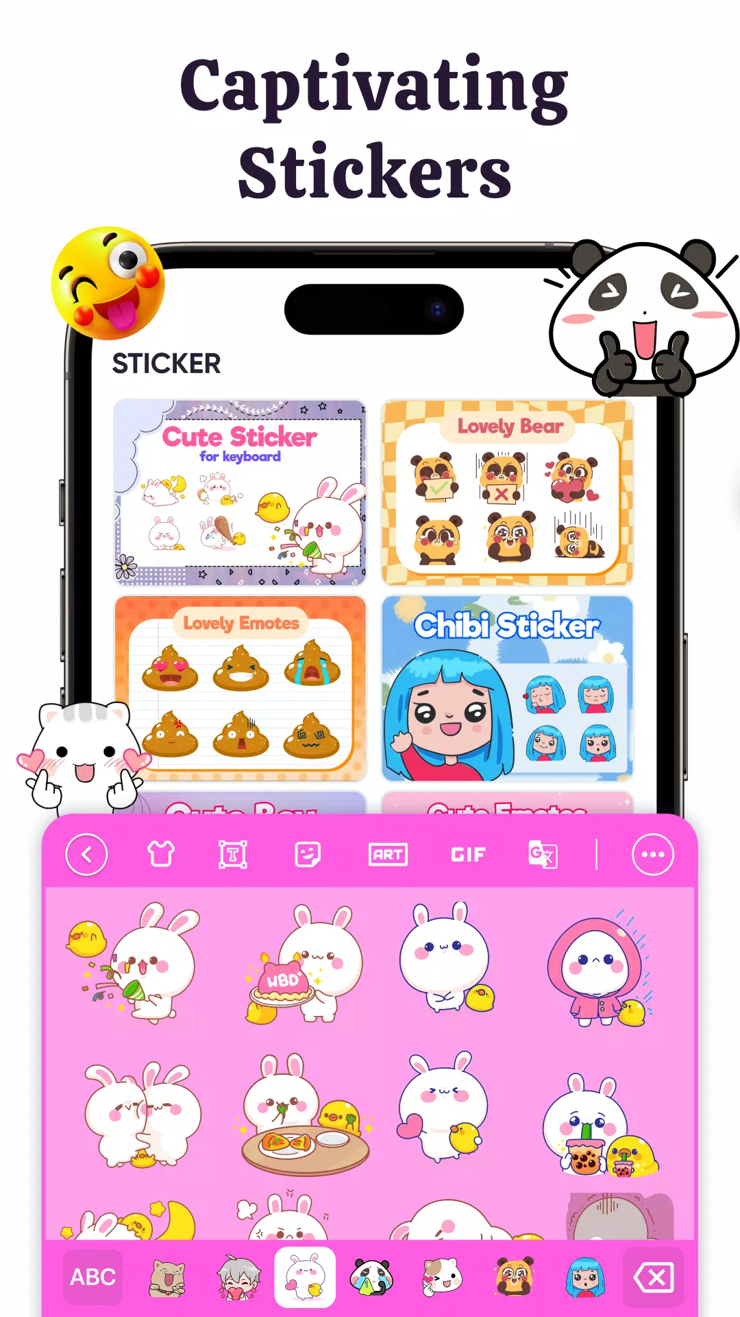 Fonts Keyboard: Emoji & Fonts Screenshots