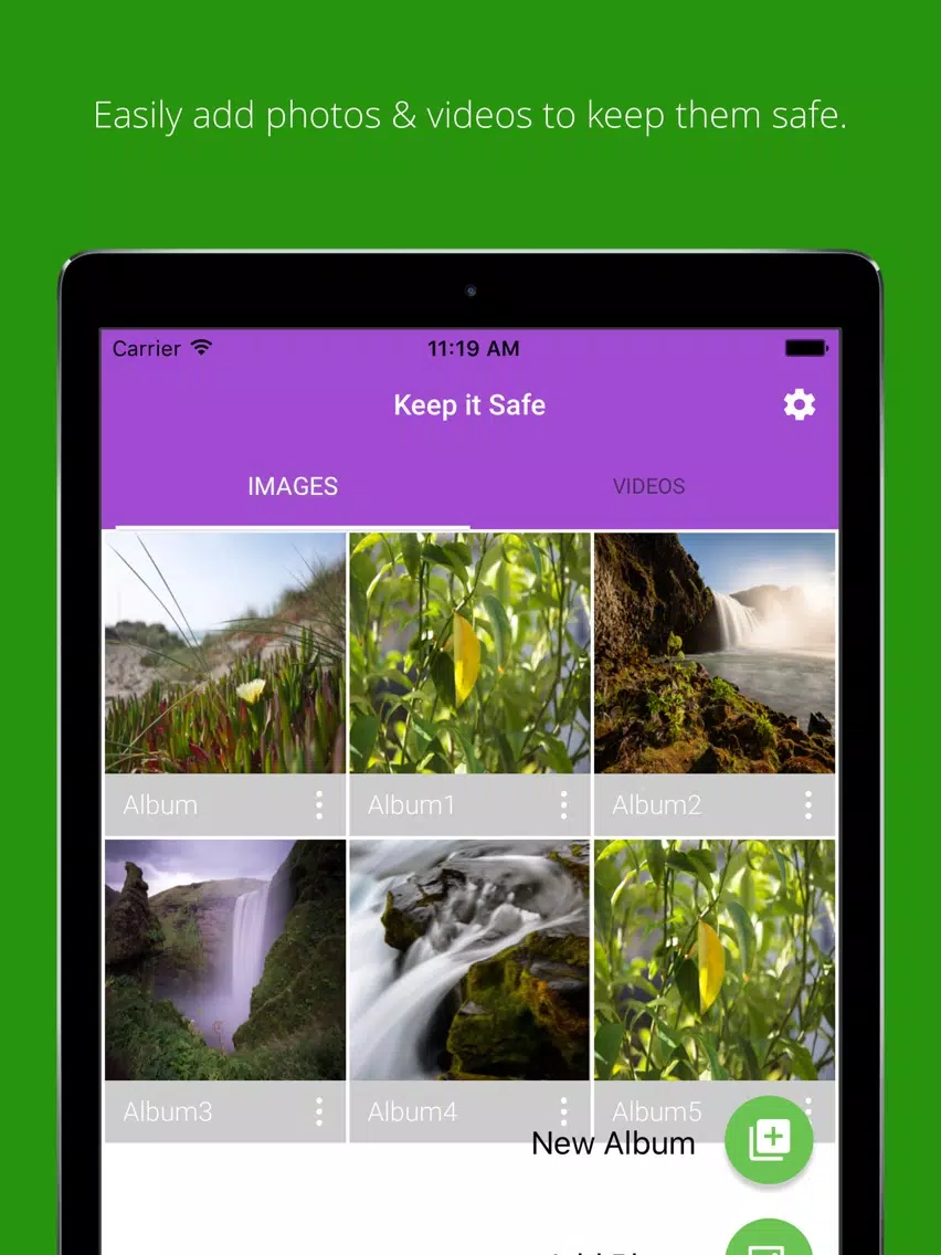 Keep It Safe - Keep Pictures & Videos Safe iPad Screenshots