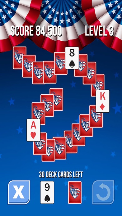 Tri Peaks 4th of July Screenshots