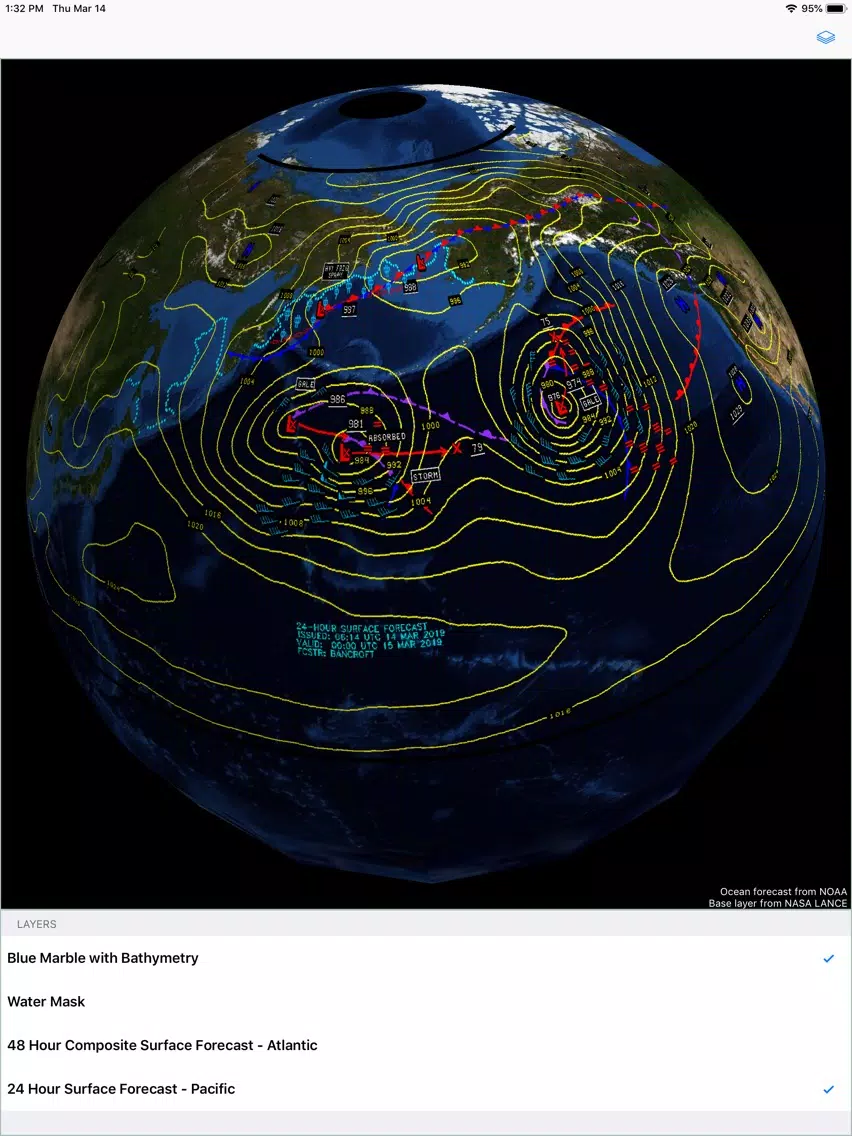 تصاویر Oceans Now iPad